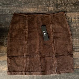 Lulus corduroy skirt size small